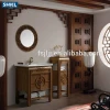 Old elm traditional Chinese style bathroom furniture