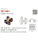 Online Wholesale Highest Quality 180 Degree Nylon Plastic Furniture Cross Hinges