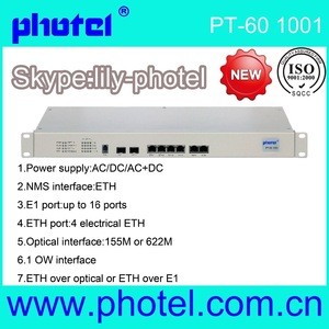 optical fiber equipment 16 port E1 SDH MSAP Fiber Optcial Multiplexer