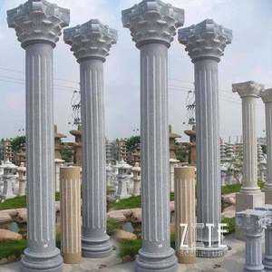 Outdoor Garden Ornament marble roman pillars column