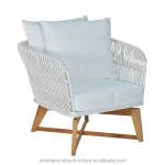 outdoor session modern sofa terrace leisure synthetic PE rattan garden furniture outdoor sofa