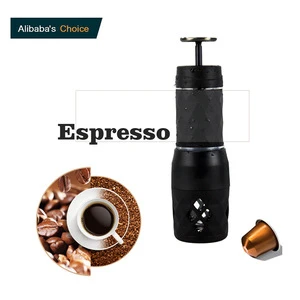 Outdoor Travel Mini Manual Coffee Maker Portable Pressure Espresso Coffee Machine