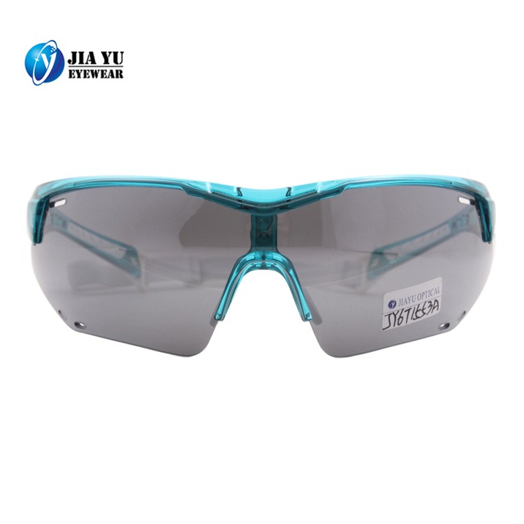 Outdoors UV400 Protection Crystal Blue Sport Glasses EyeWear Elastic Strap on Tips Anti-Lost Biking Sunglasses