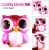 Owl Animal Soft Slow Rising Scented Fun Play Stress Ball Reliever Squishy Foam Squeeze Novelty Factory Supply Customized Toy