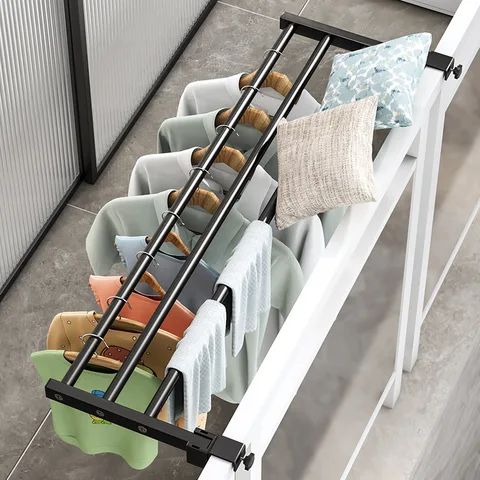 Foldable Window Drying Rack Buy Ownswing Portable Foldable Window Drying Rack Stainless Steel ...