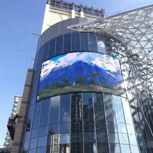 P6.66/P8/P10/P13.3 outdoor advertising  LED screen for advertising shopping mall, airport, CBD, Stadium