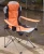 Import padded metal folding Camping chair with cup holder light weight carry bag from China