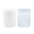 Import painted glass candle holders 7oz white candle jars wholesale Haodexin glass candle tumblers from China