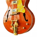 Paisen OEM  solid Basswood  electric acoustic guitar electric resonator guitar