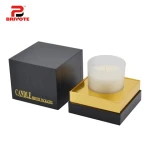 Personalized Luxury Empty candle packaging gift Cardboard Custom scented candle gift box