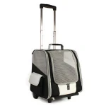 Pet Rolling Carrier Backpack Wheel  Pet Travel Carrier Pet Backpack Carrier
