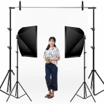 Photography Softbox Lighting Kits Professional Continuous Light System Equipment For Photo Studio