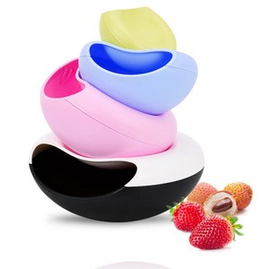 Pistachios Shell Storage Tray, Storage Fruit Box, Melon Seeds Plate with Cellphone holder