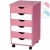 Import Plastic assembled drawer receptacle Children&#39;s wardrobe Six 6 cupboards Storage cabinet Toy finishing cabinet Baby wardrobe from China