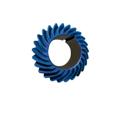 Plastics maintenance spiral miter bevel gear high precision