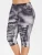 Import Plus Size 3D Ripped Jean Print Leggings Elastic High Waist Capri Skinny Summer Women Leggings from China