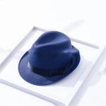 Popular design cheap price custom winter fashion women men fedora hats wholesale
