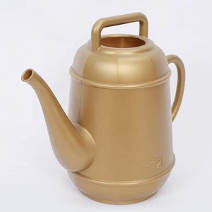 popular wholesale plastic kettle garden watering can pot with spray