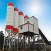 Portable 90t/h concrete batching plant 90m3/h wet mix engineering &amp construction machinery for sale precast mixing