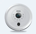 Portable CD player with Anti-Skip Protection and earbuds OLED Display MP3 USB UA Cover on the top rubber finished on the button