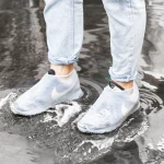 Portable Fancy Rain Boots Cycling Shoe Raincoat Cover Waterproof With Silicon Shoes Cover