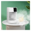 portable usb 5000mAh 350ml cooling fan humidifier cooler air conditioner water misting hand held fan mist maker outdoor office