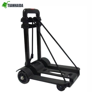 portable/foldable alloy shopping/luggage trolley cart
