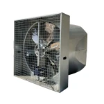 Poultry farm equipment animal husbandry 50 inch 54 inch frp exhaust butterfly cone fan