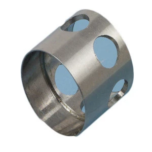 precision forged part carbon steel medical bushing with side hole