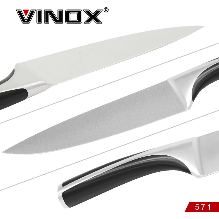 Premium stainless steel Kitchen Knives With Black ABS handle