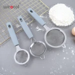 Premium Stainless Steel Strainer Tea Infuser High Mesh Strainer Flour Sifter Kitchen Accessories Colander