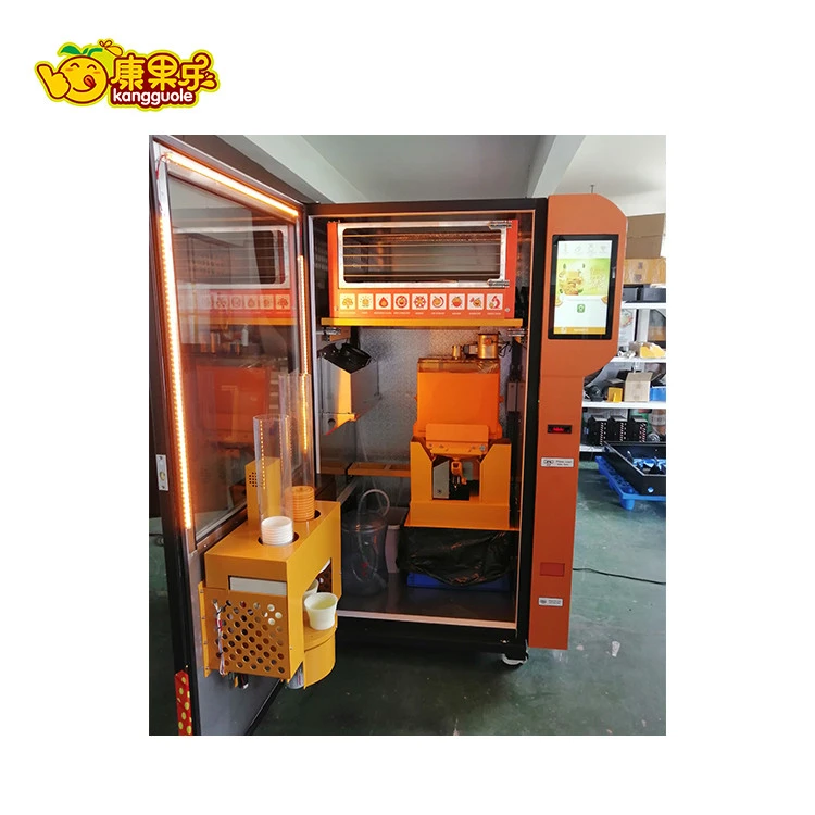 Price Best Industrial Juicer Machine Freshly Squeezed Orange Juice Vending Machine