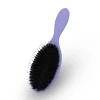 Professional High Quality Boar Bristle Hair Brush Custom Logo Paddle Massage Hair Brush Comb Soft Painting Detangling Hair Brush