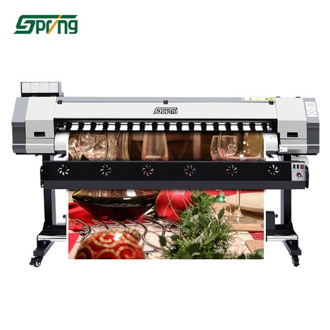 Professional wide format printer eco solvent  sublimation printing machine good XP600 DX5/7 I3200 4720 printhead in workshop