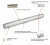 Import project item  IK08  IP65 for  traditional   T8 single double fluorescent led   tube waterproof  tri-proof light lighting fixture from China