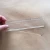 Import promotional 15cm clear blank plastic straight ruler with round corner from China
