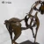 Import promotional 3d horse metal crafts table standing handmade bronze animal sculpture from China