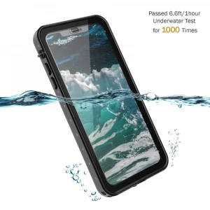 Protective IP68 Full Sealed Underwater Cover Rugged Dustproof Shockproof Waterproof Phone Case for iPhone XS MAX