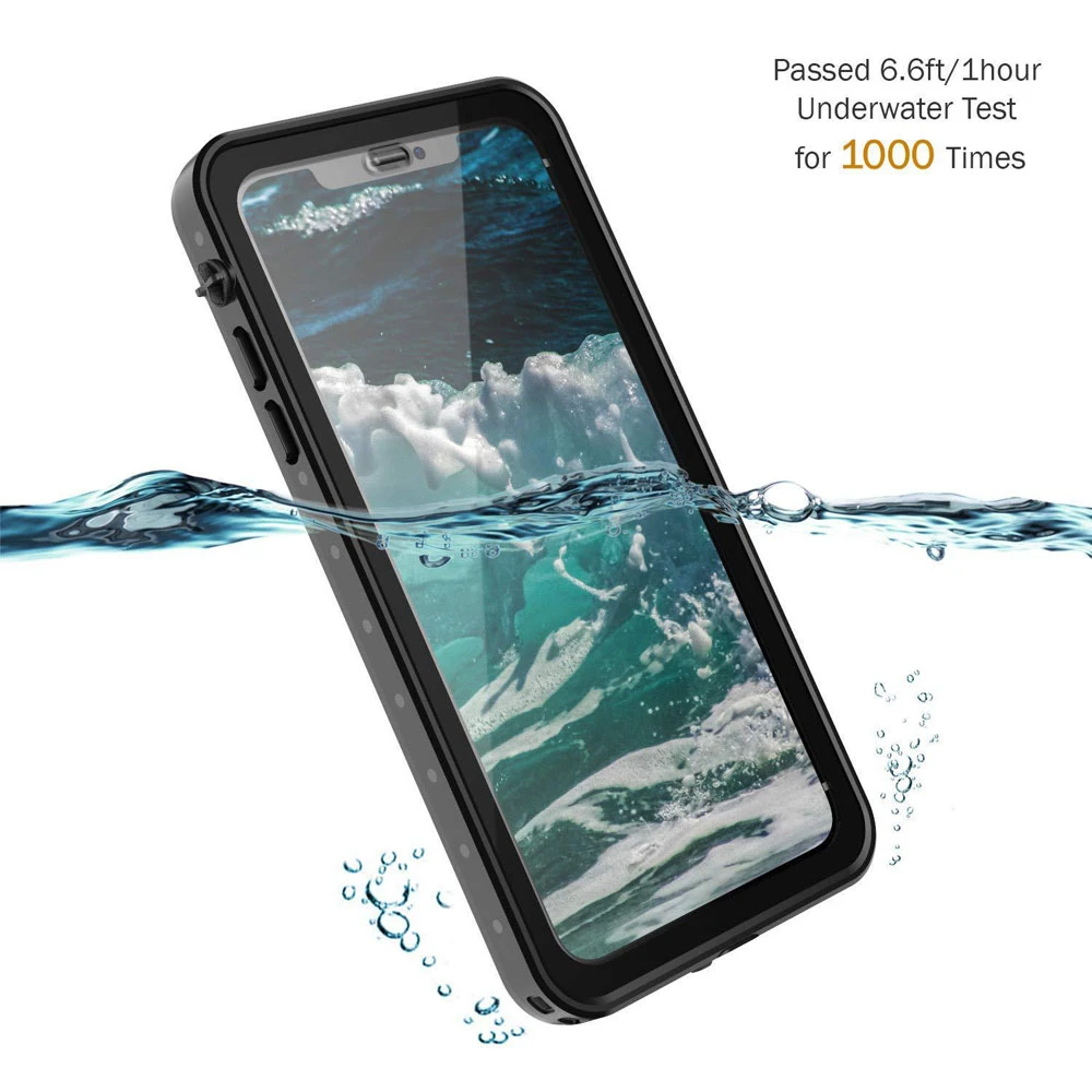 Protective IP68 Full Sealed Underwater Cover Rugged Dustproof Shockproof Waterproof Phone Case for iPhone XS MAX
