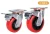 Import PU heavy duty outdoor caster wheels 1000lbs dolly wheels walmart from China