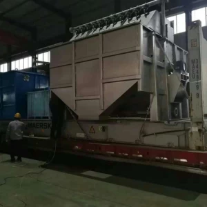 Pulping production line of paper making machine