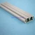 Import PVC Cold Plastic Extrusion Profile for Architecture with Grey Color from China