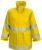 Import pvc raincoat suits wholesale cheap raingear waterproof safety PU raincoat for worker reflective road rain wear from China