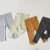 Q2-baby Wholesale New Style Pure Color Cotton Elastic Baby Leggings Pants