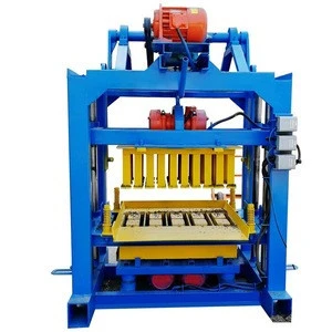 qtj4-40 cement brick  making machine on sale price list of concrete hollow block making machine