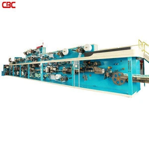 Quanzhou Paper production machinery diaper making machine disposable nappy pampers machine prices