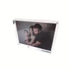 Quick delivery wholesale clear acrylic magnetic block photo frame 8x10 4x6