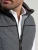 Import Quilted Sleeveless Jacket with Zipper Mens Quilted Sleeveless Vest With Leather Detailing from Pakistan