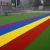 Import rainbow colorful grass mat synthetic turf artificial grass for sports field for kindergarten from China