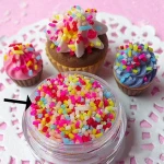 Rainbow Fimo Clay Material Simulation Chocolate Confitillo Sprinkles Sugar Needle Simulation Ice Cream Cake Decoration